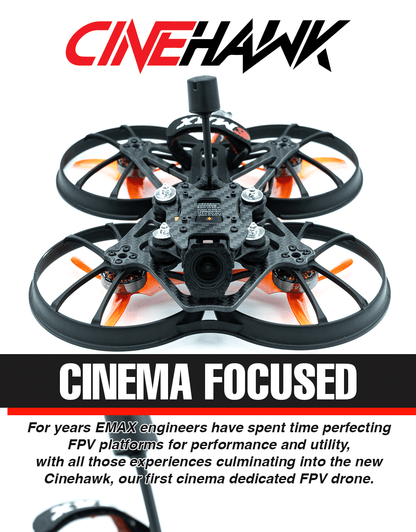 Emax Cinehawk 3.5" Drone w/ DJI O3 Air Unit