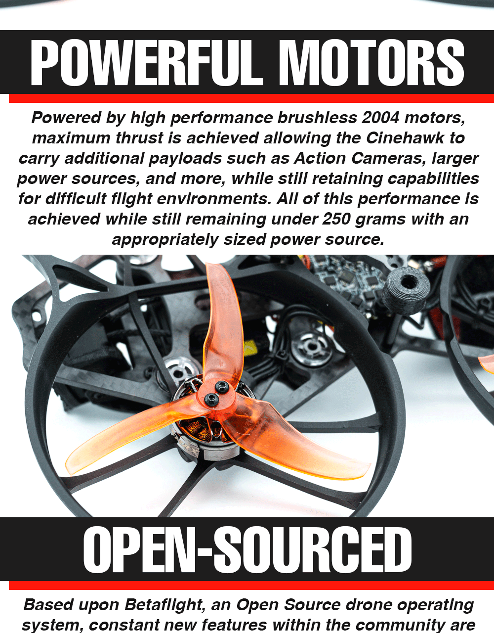 Emax Cinehawk 3.5" Drone w/ DJI O3 Air Unit