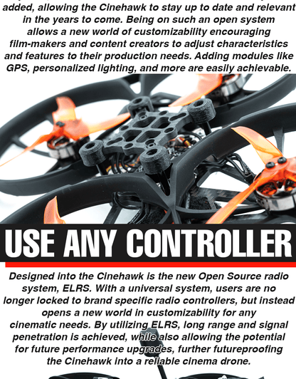 Emax Cinehawk 3.5" Drone w/ DJI O3 Air Unit