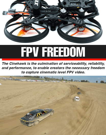 Emax Cinehawk 3.5" Drone w/ DJI O3 Air Unit