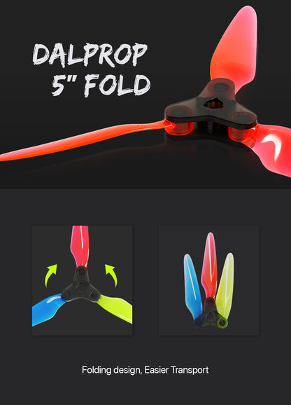 DAL Fold 2 F5 5147.5 Folding Propellers (4 hub, 12 blades)
