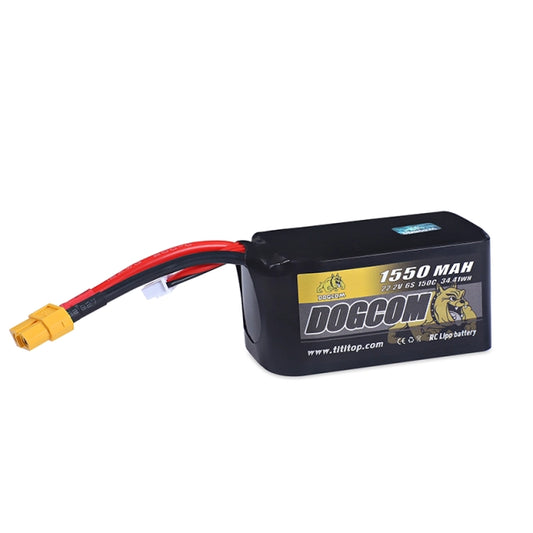 DOGCOM 1550mAh 150C 6S 22.2V UCELL series
