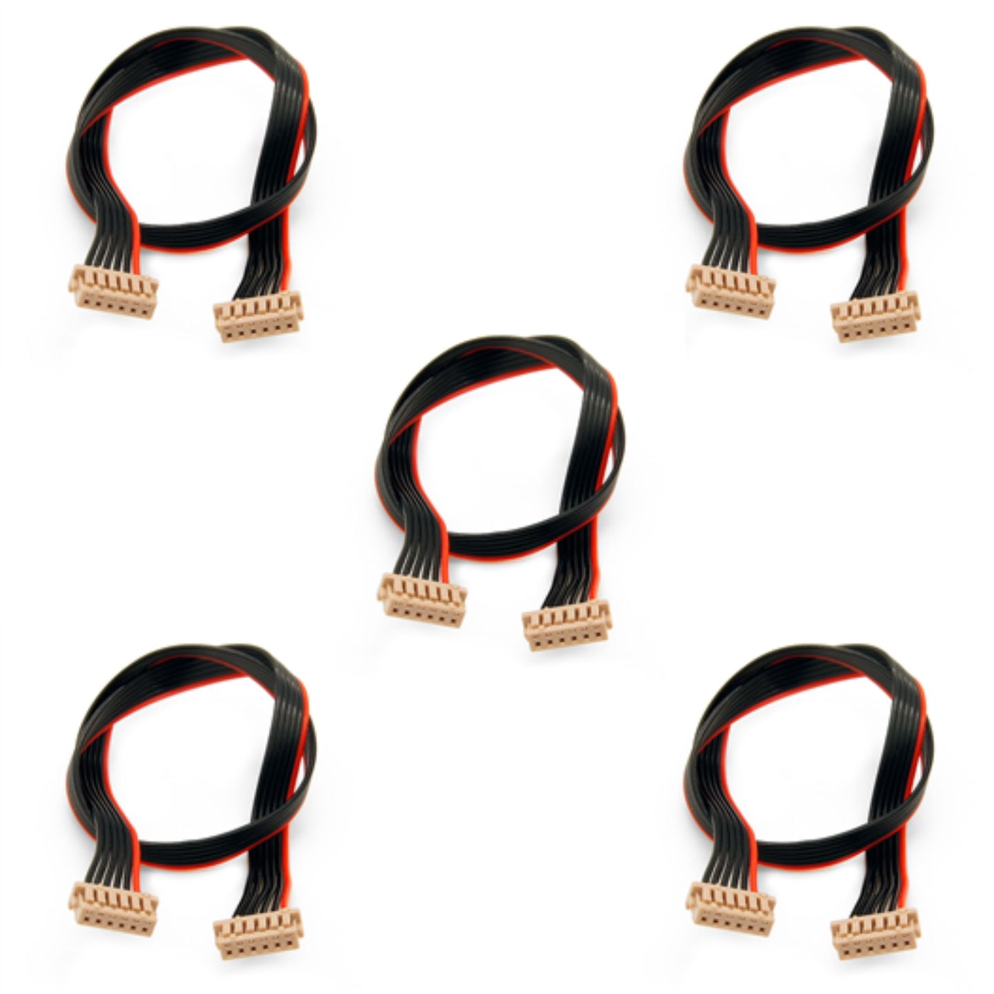 DF13 6-poliger auf 5-poliger Steckverbinder 30 cm (5er-Pack)