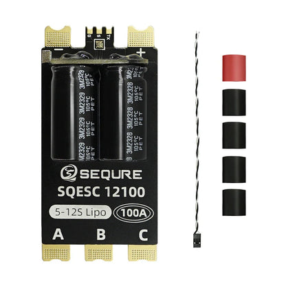 Sequre SQESC 12100 Brushless 100A ESC 5-12S AM32