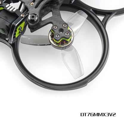 HQ Prop DT76MMX3 V2 for Cinewhoop Grey (2CW+2CCW)