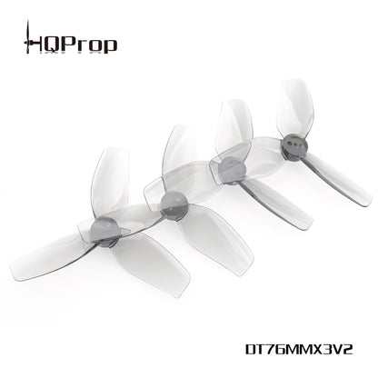 HQ Prop DT76MMX3 V2 for Cinewhoop Grey (2CW+2CCW)