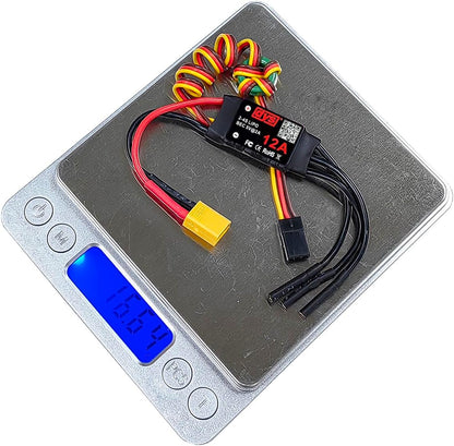 DYS 12A 2-4S Brushless ESC With 5V/1.5A BEC For RC fixed-wing Aircraft