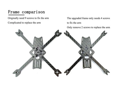DarwinFPV Baby Ape Pro V2 Freestyle 3" Frame