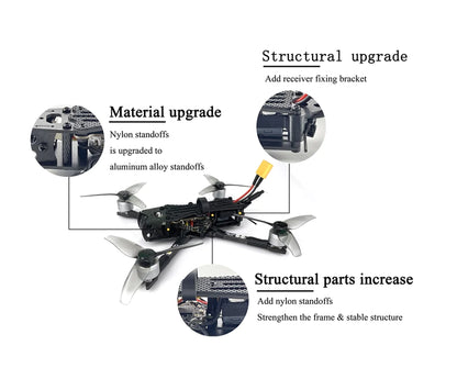 DarwinFPV BabyApe Pro V3 - 3S ELRS