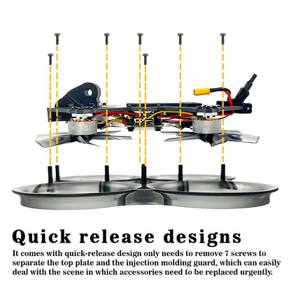 DarwinFPV CineApe 25 Analog Drone