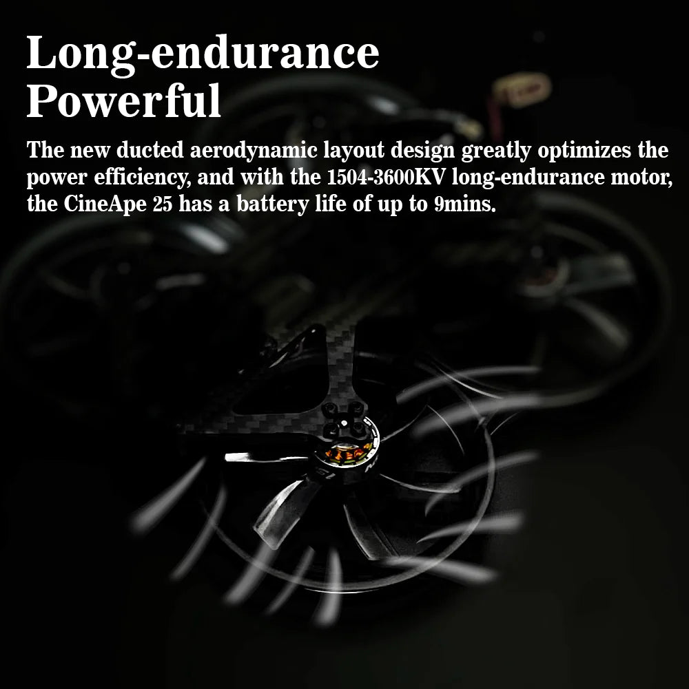 DarwinFPV CineApe 25 Analog Drone