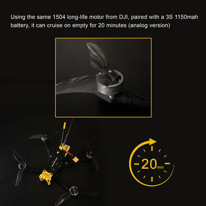 DarwinFPV FoldApe4 4 Inch Folding Long Range FPV Drone