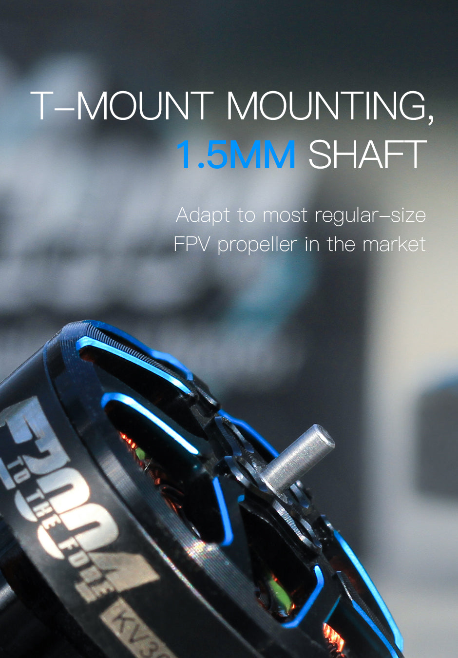 T-Motor F2004 Motor (1700kV, 3000kV)