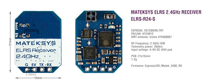 Matek ELRS-R24-S 2.4Ghz Receiver
