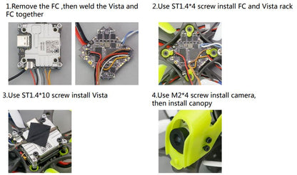 LDARC ET85D Digital FPV Whoop Quadcopter PNP