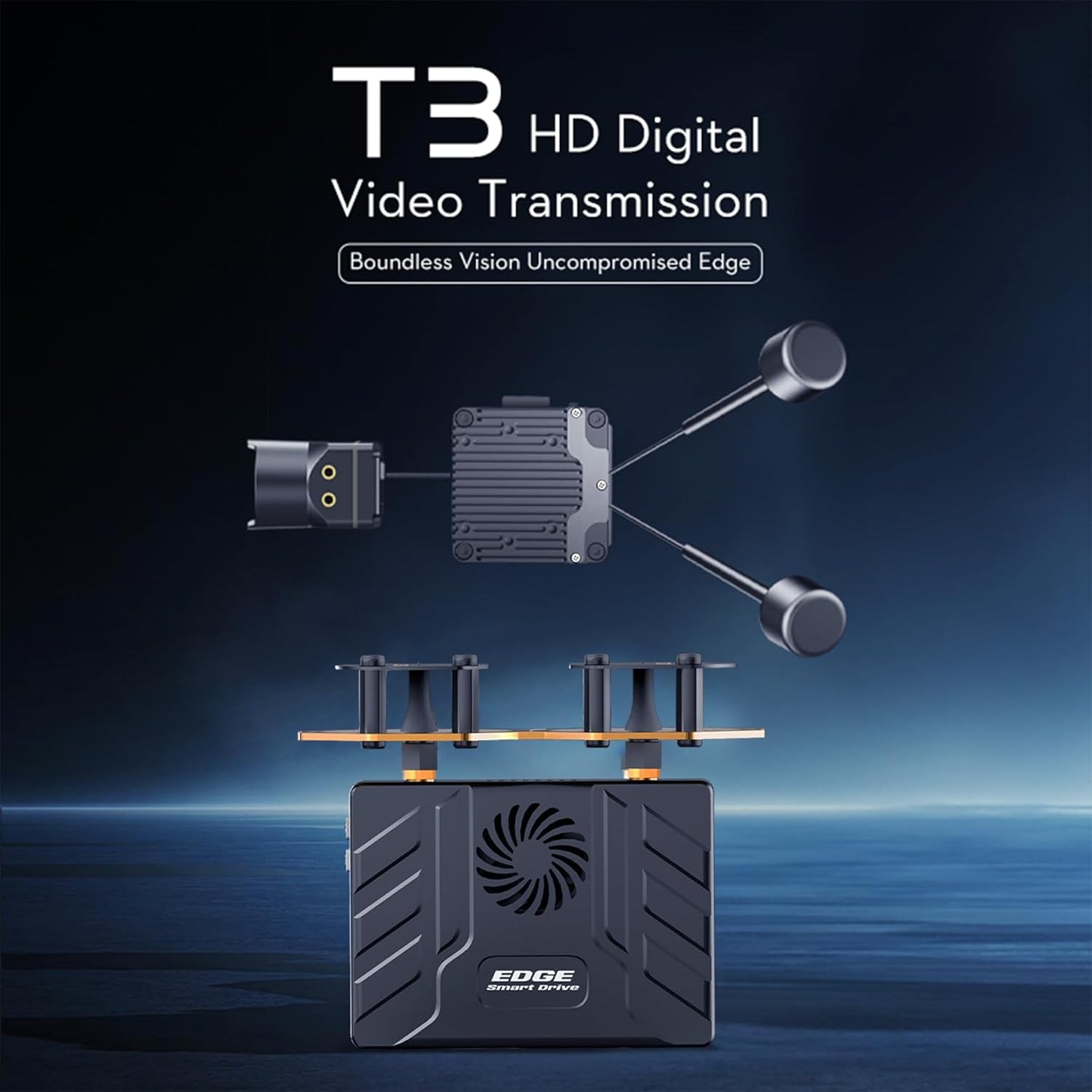 Edge Smart T3 Combo - Complete VTX & VRX FPV Video System