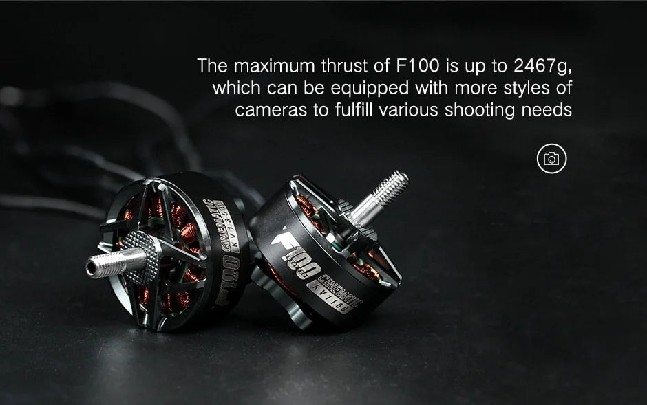 Tmotor F100 2810 Long Range / Cinelifter Motor (1100kV, 1350kV)