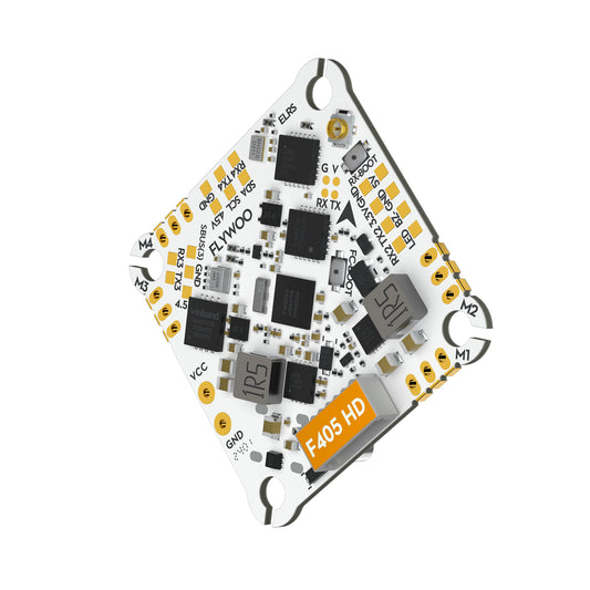 Flywoo Goku F405 HD 1-2S 12A ELRS V2 AIO Flight Controller (BMI270) 25.5x25.5