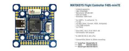 Matek F405-MiniTE BetaFlight Flight Controller