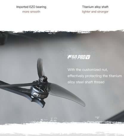 TMotor F60 PRO V Motor (1750kV, 1950kV, 2020 kV, 2550kV)