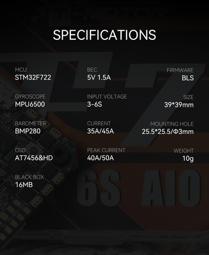 T-Motor F7 35A AIO Flight Controller
