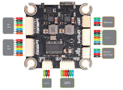 Betaflight F722 Flight Control System 3-8S