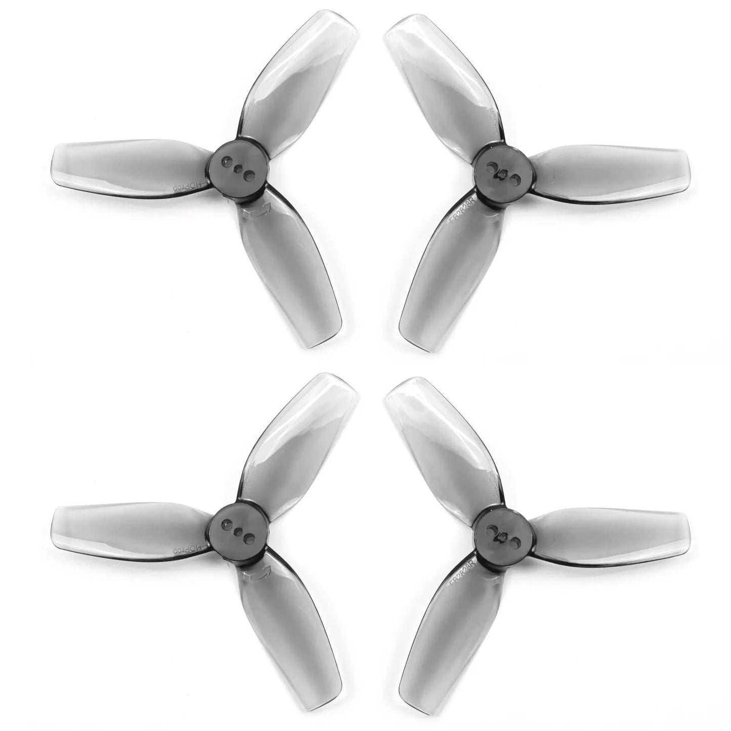 Hélices de drone micro Freestyle HQProp FB2828 - Polycarbonate gris (lot de 4)