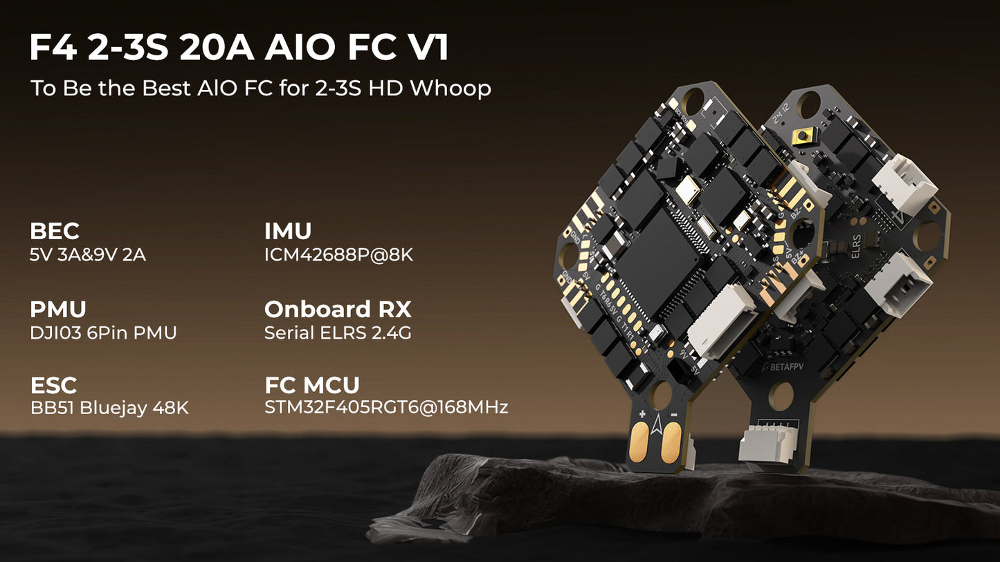 BETAFPV Pavo20 Pro 2.2" DJI O4 PNP (WFPV - DJI O4 not included)