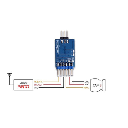 FPV 3 Channel Video Switch