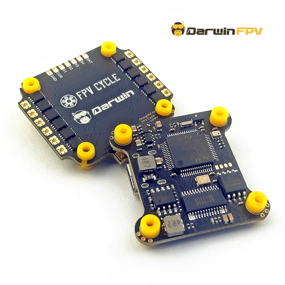 Darwin Mini Controller Darwin FPVCYCLE Whoop F7 45A Combo Stack - SL4 Flight Controller ESC ...