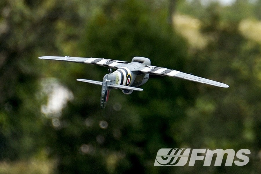FMS Hawker Typhoon ARTF Warbird 1100mm Revision 2 (FMS086P-REFV2)