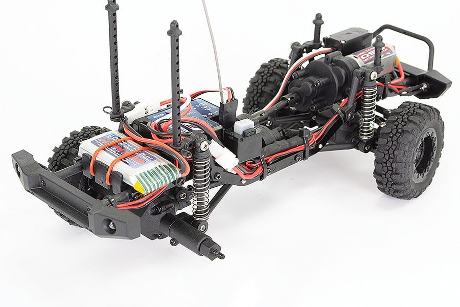 FTX Outback Mini 3.0 Ranger 1/24 RTR Crawler (Grey, Red, Green)