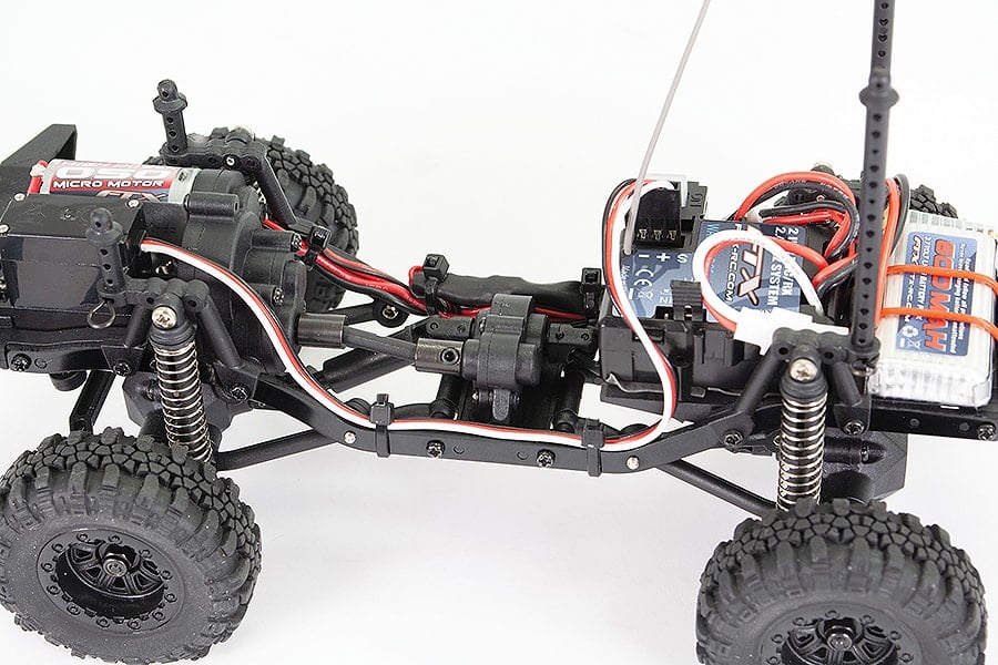 FTX Outback Mini 3.0 Ranger 1/24 RTR Crawler (Grey, Red, Green)