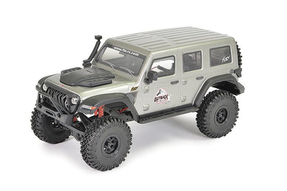 FTX OutBack Mini X Fury 1/18 Trail Crawler Brushed 4WD RTR (Grey / Red)