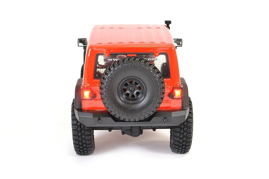 FTX OutBack Mini X Fury 1/18 Trail Crawler Brushed 4WD RTR (Grey / Red)