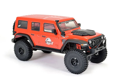 FTX OutBack Mini X Fury 1/18 Trail Crawler Brushed 4WD RTR (Grey / Red)