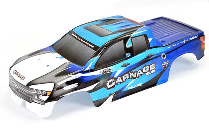 FTX Carnage 2.0 1/10 4WD Brushed Truck RTR (Blue / Red)