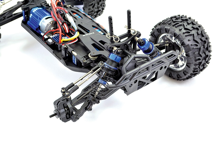 FTX Carnage 2.0 1/10 4WD Brushed Truck RTR (Blue / Red)