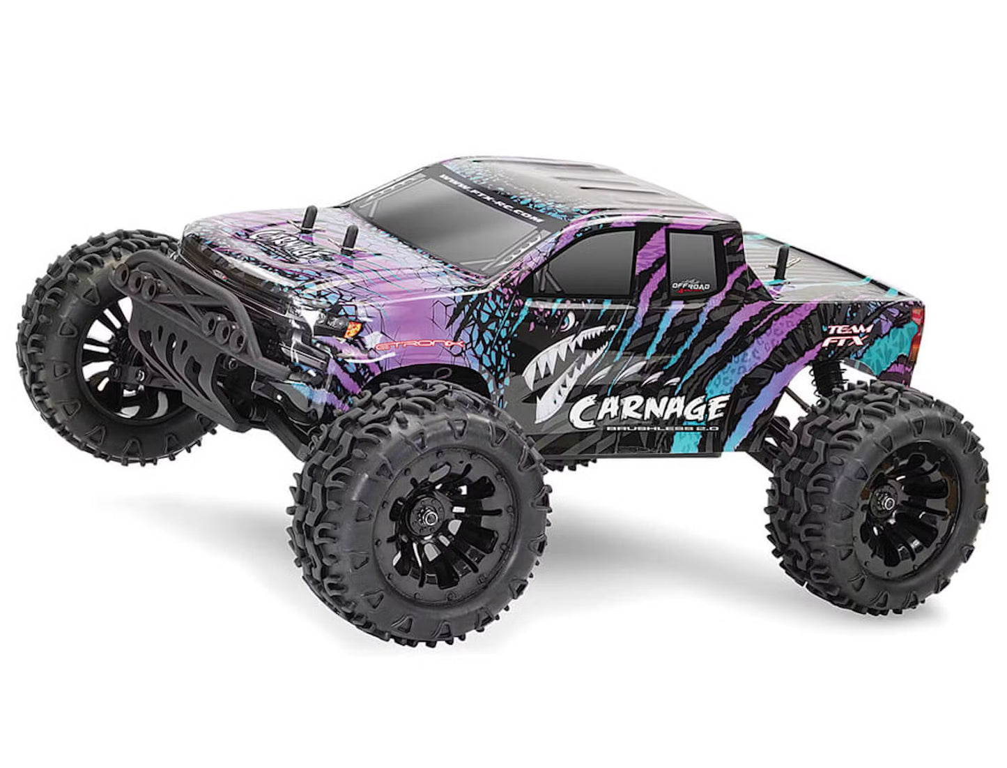 FTX Carnage 2.0 Brushless 1/10 4WD RTR RC Monster Truck