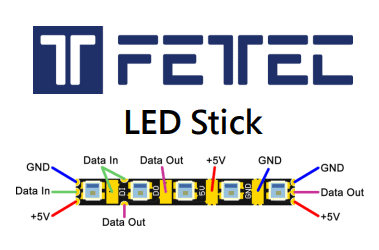 FETtec Tiny LED Stick (2pcs)