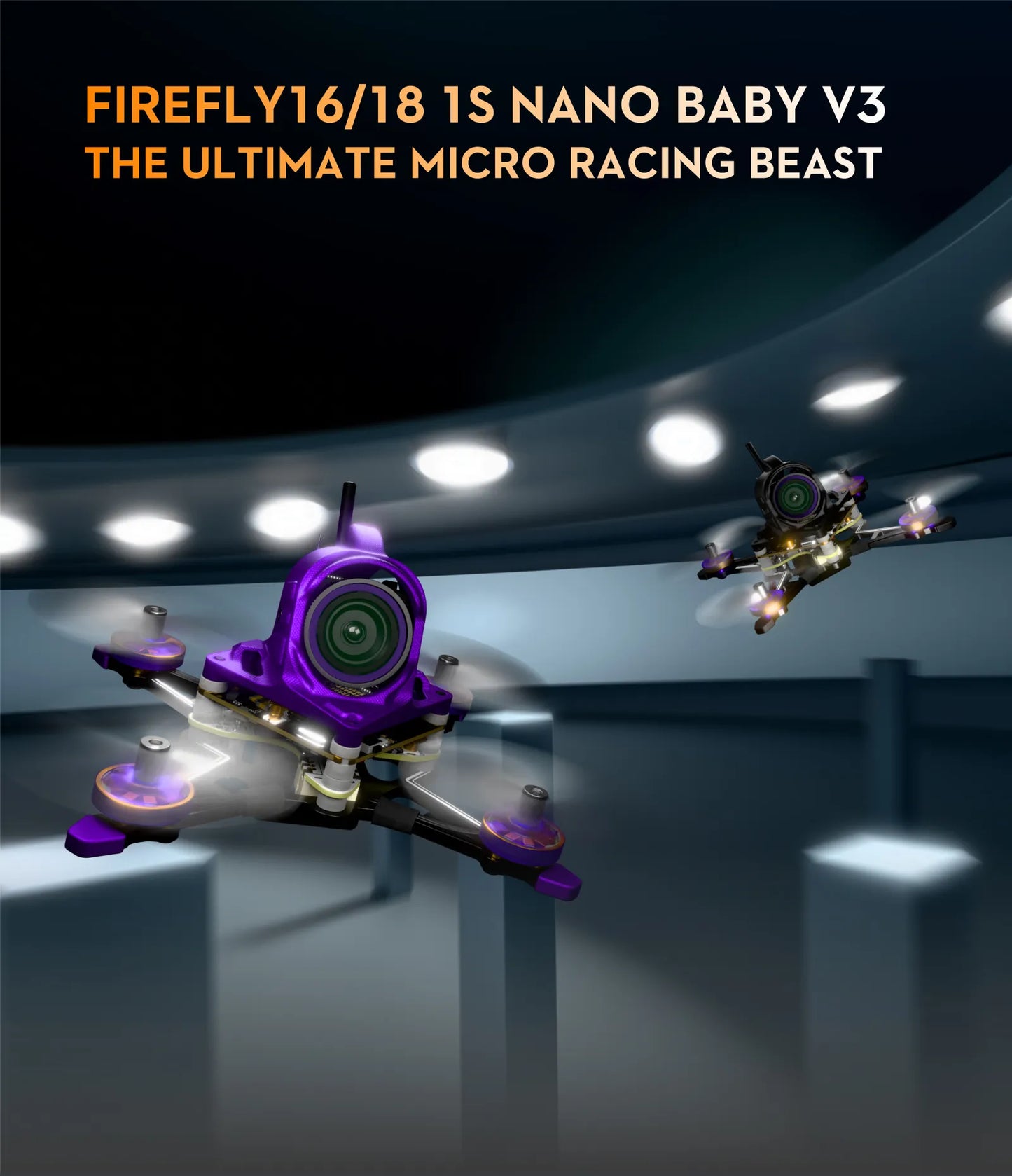 Firefly16 1S Nano Baby V3 Walksnail (ELRS 2.4)