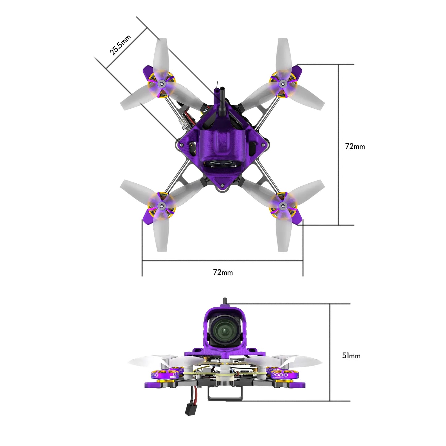 Firefly16 1S Nano Baby V3 Tiny Drone O4