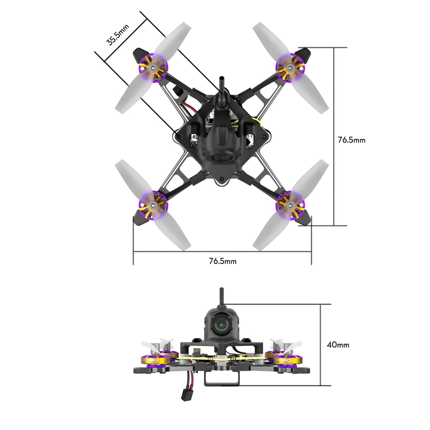 Firefly18 1S Nano Baby V3 Walksnail (ELRS 2.4)