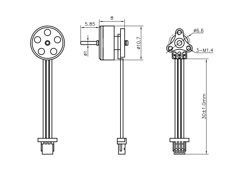 Flash A0802 19000KV Motor