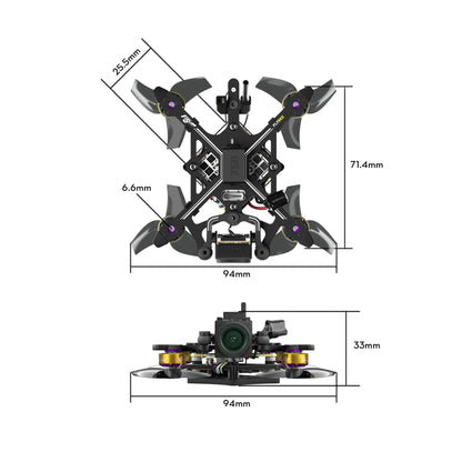 Flywoo Flybee 16 Drone Kit for O3 lite / O4