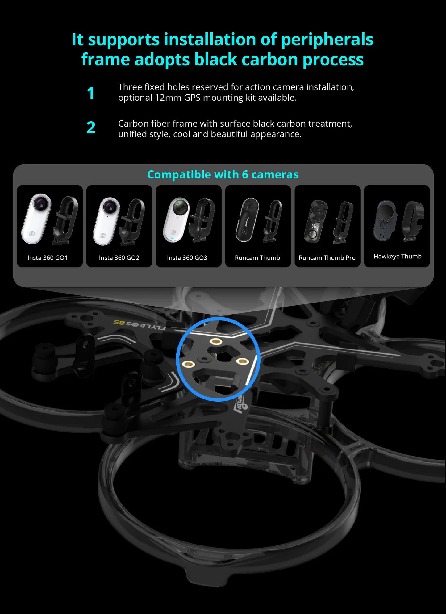 Flylens 85 2s Brushless Whoop Moonlight PNP