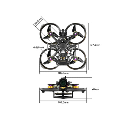 Flylens 75 DJI O4 Wide 2S Whoop FPV Drone