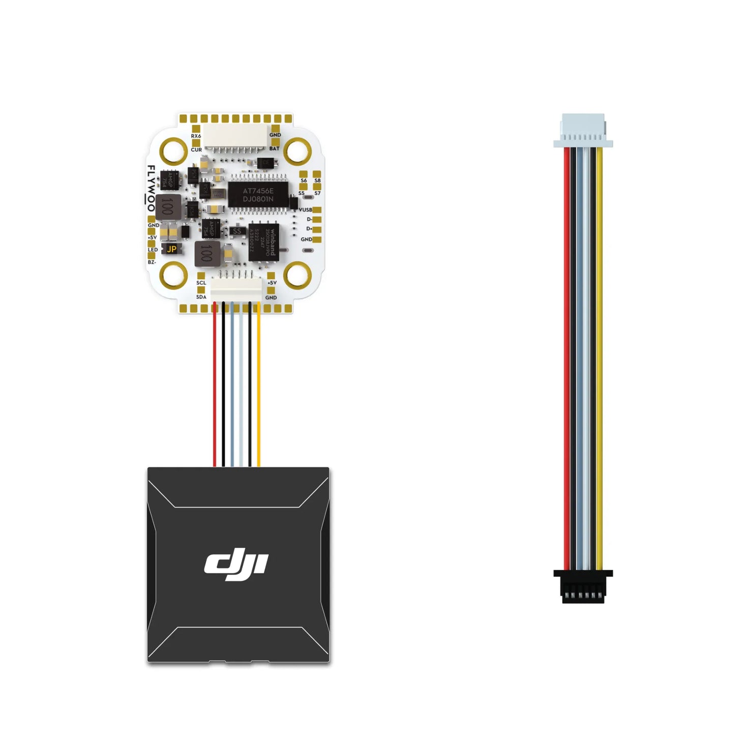 2pc Flywoo JST-SH 1.0mm 6-Pin to 6-Pin O3 Connection Cable
