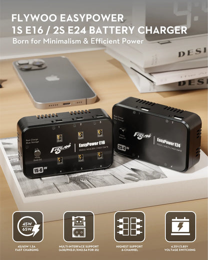Flywoo EasyPower E16 1S Battery Charger