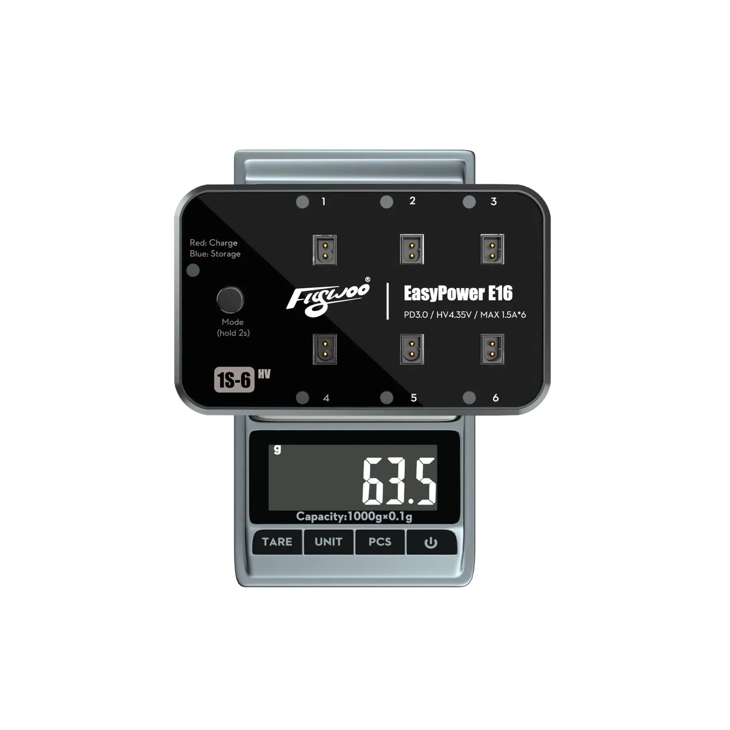 Flywoo EasyPower E16 1S Battery Charger